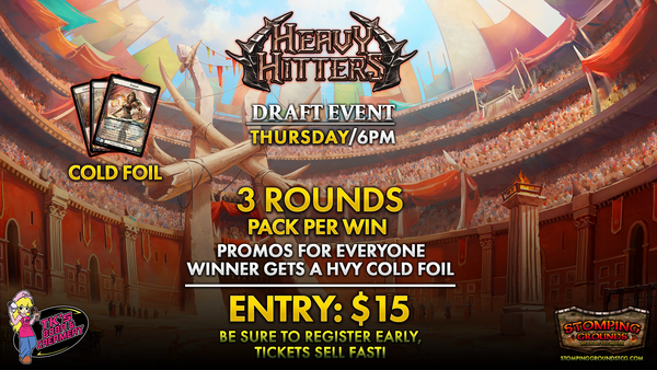 Flesh & Blood: Heavy Hitters Draft Event