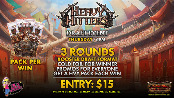 Flesh & Blood: Heavy Hitters Draft Event