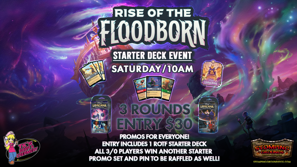 Disney Lorcana: Rise of the Floodborn Starter Deck Event