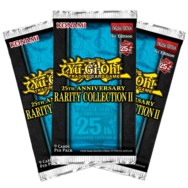 25th Anniversary Rarity Collection 2 Booster Box Display