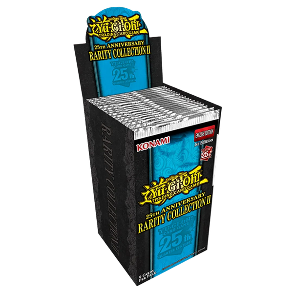 25th Anniversary Rarity Collection 2 Booster Box Display