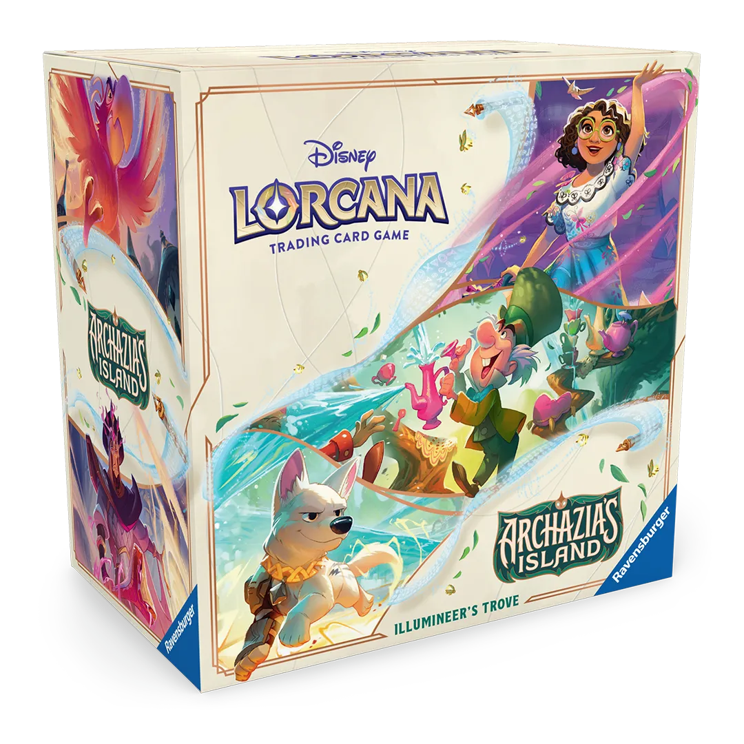 archazia's island booster box case Disney's Lorcana: Archazia's Island Illumineer's Trove
