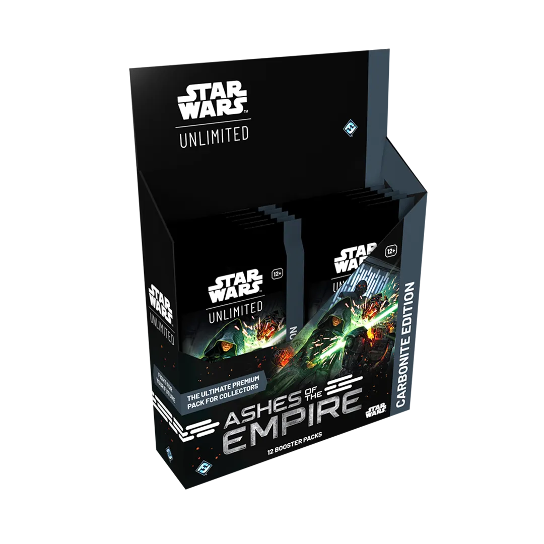 unlimited green wing booster box Star Wars Unlimited: Ashes of the Empire Carbonite Booster Box