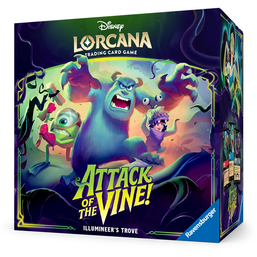 【シュリンクあり】Disney Lorcana ヴァインズ・アタックBOX3個 Disney Lorcana: Attack of the Vine! Booster Box
