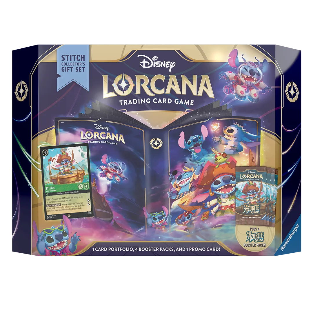 azurite sea lorcana booster box Disney Lorcana: Azurite Sea Stitch Collectors Gift Set