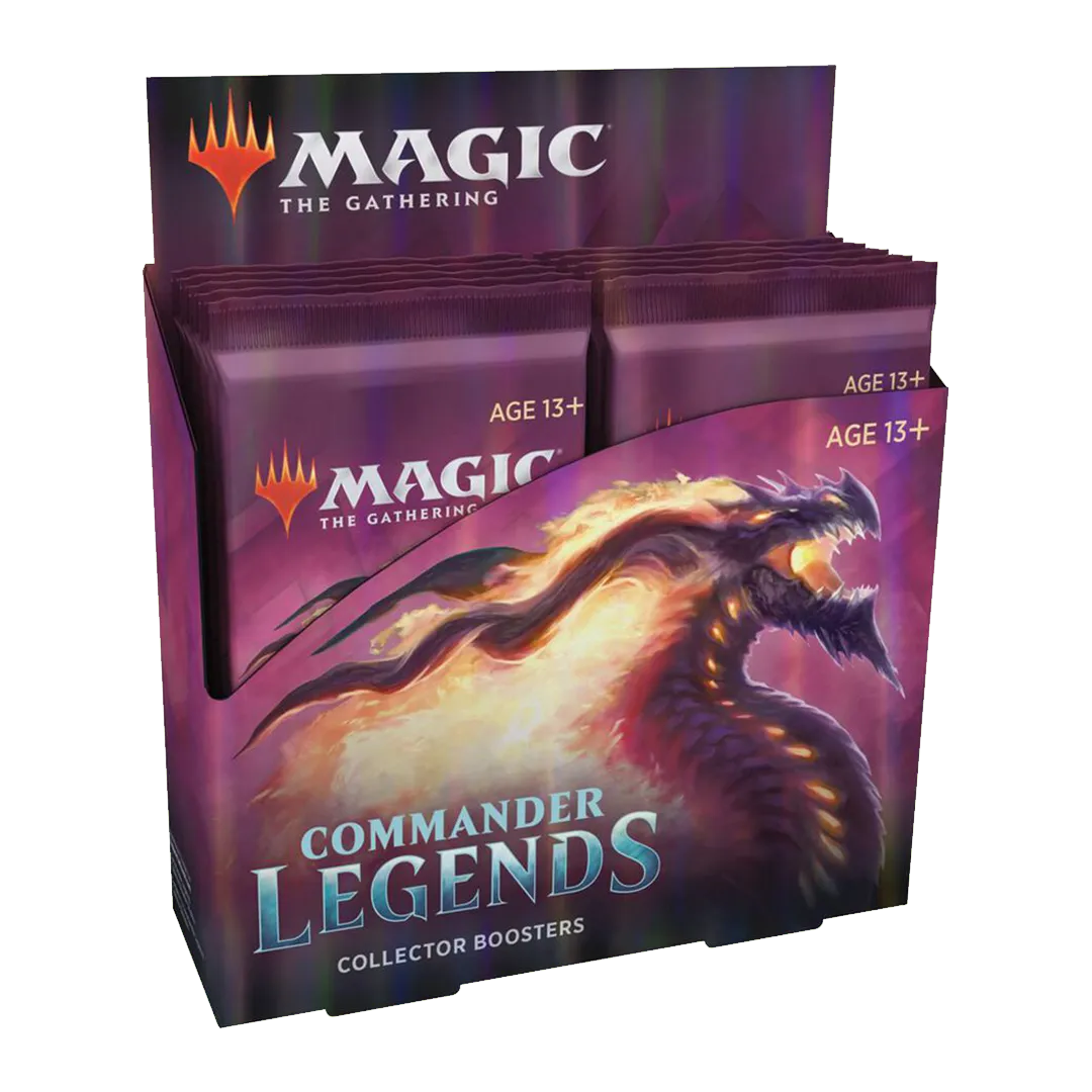 magic the gathering commander legends booster box Commander Legends Collector Booster Box Display