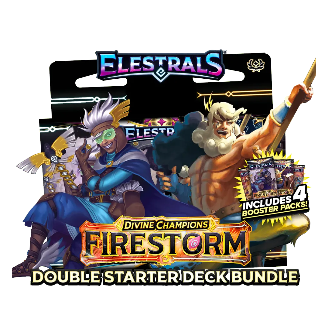Elestrals: Firestorm - Double Starter Deck Bundle [Hermes vs. Zeus]