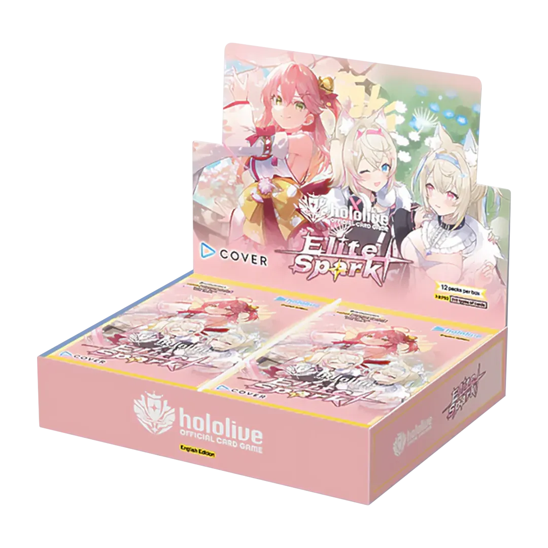 how many holos per booster box Hololive Official Card Game: Elite Spark