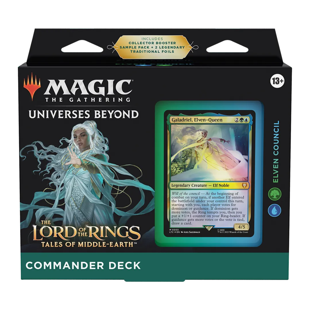 MTG: Lord of the Rings Tales of Middle-Earth Commander Decks (Set of 4)