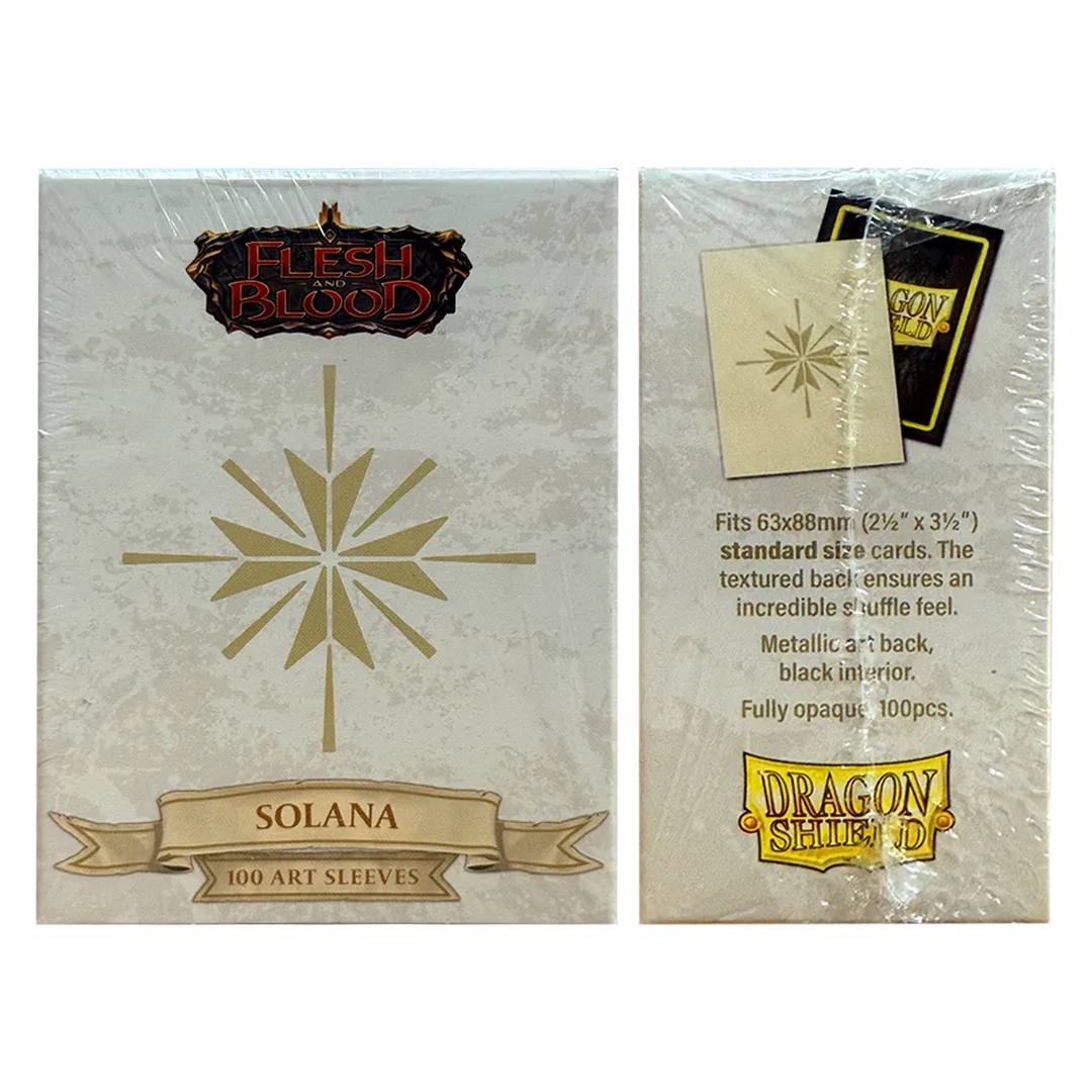 Dragon Shield Card Sleeves - Flesh and Blood Convention Exclusive 100C