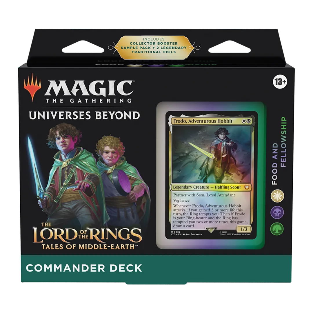 MTG: Lord of the Rings Tales of Middle-Earth Commander Decks (Set of 4)