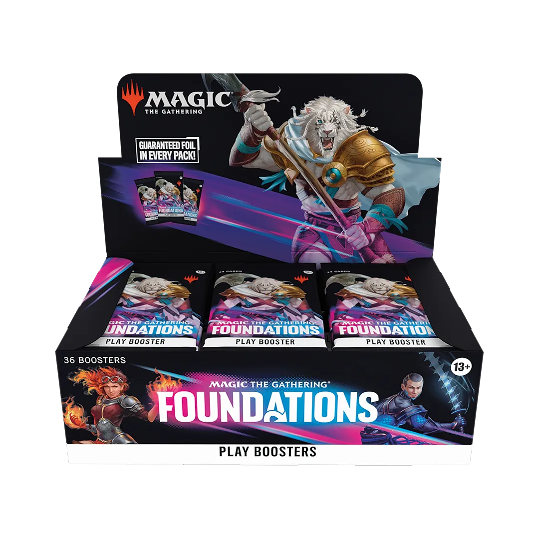 Mtg ファウンデーションズ　プレイブースター box Magic: The Gathering Foundations Play Booster Box