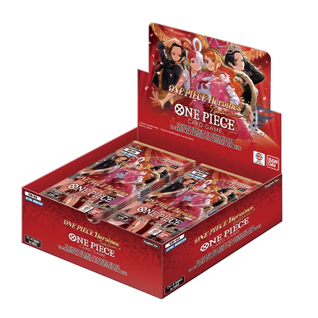 One Piece EB-03 Heroines Edition Extra Booster Box One Piece EB-03 Heroines Edition Extra Booster Box