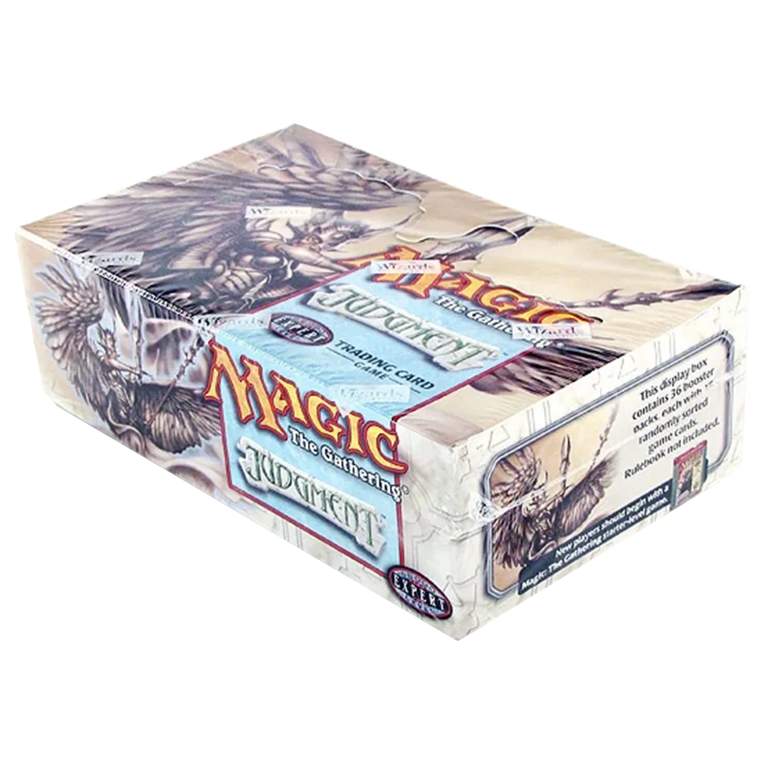 Judgment Booster Box Display