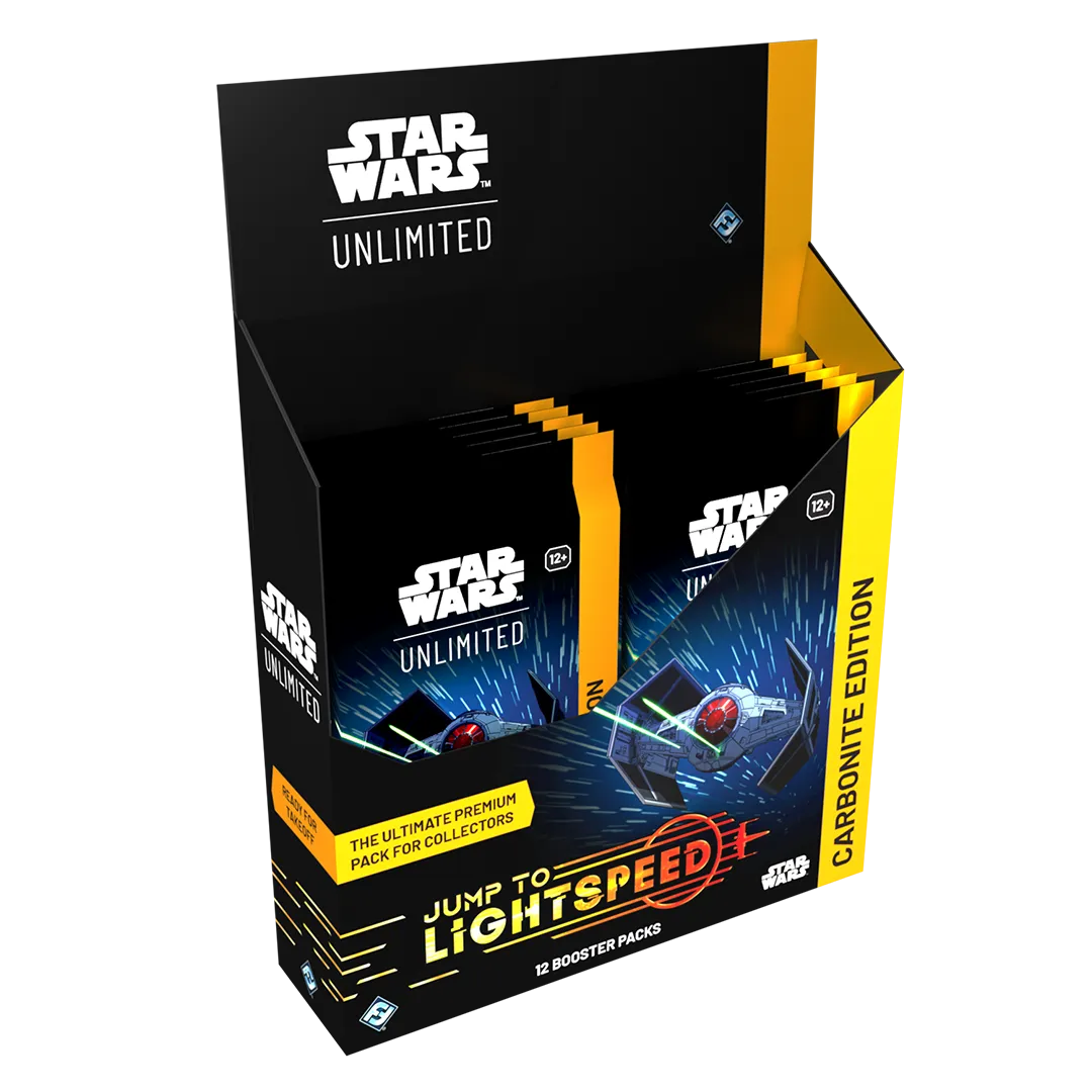 Star Wars Unlimited - Jump to Lightspeed Carbonite Booster Box Star Wars Unlimited - Jump to Lightspeed Carbonite Booster Box