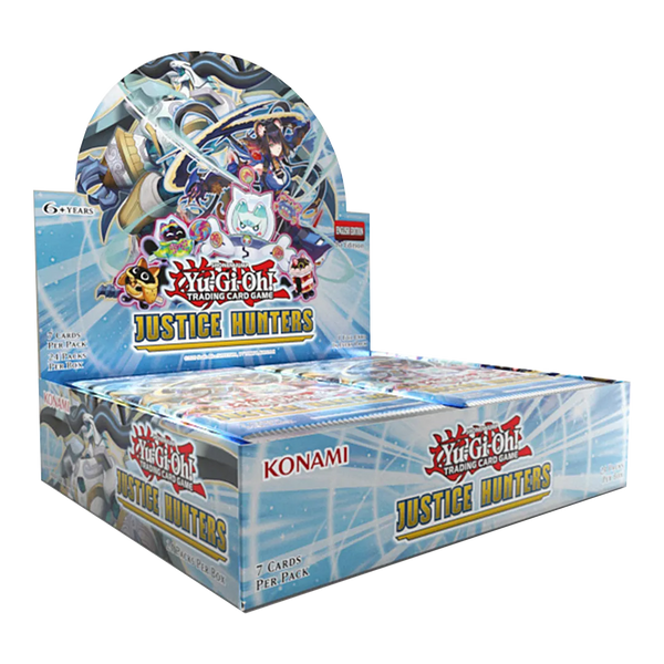 Justice Hunters Booster Box Display