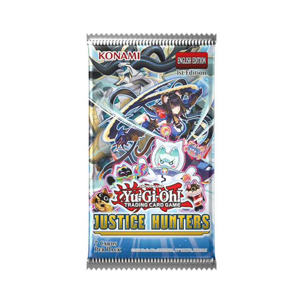 Justice Hunters Booster Box Display