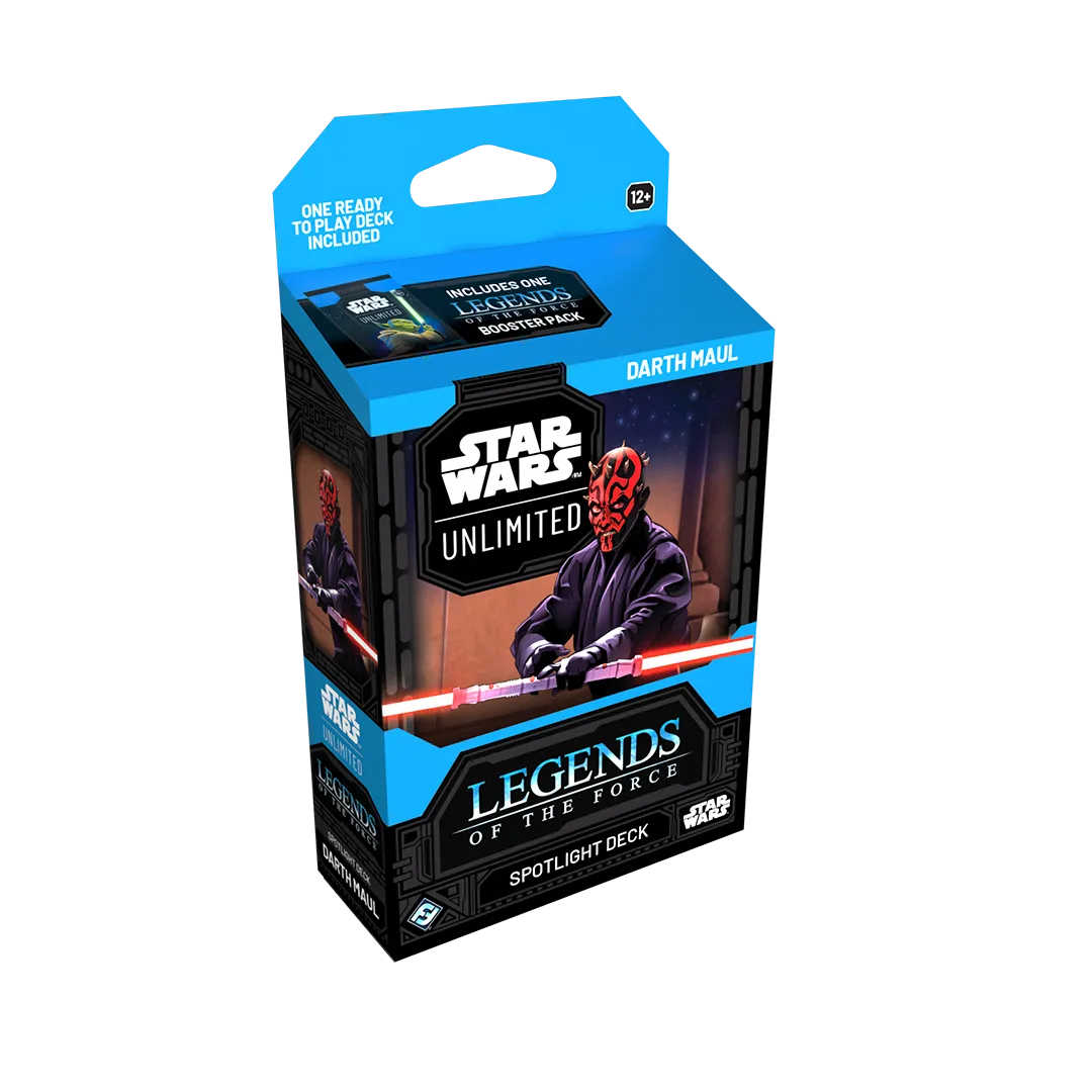 Star Wars Unlimited: Darth Maul Legends of the Force Spotlight Deck