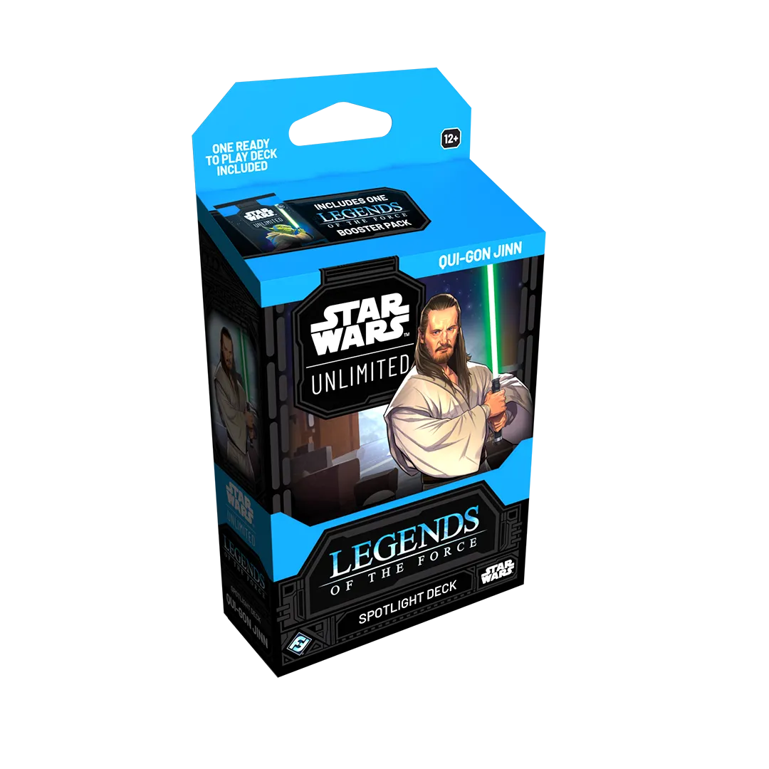 Star Wars Unlimited: Legends of the Force Spotlight Deck [Qui-Gon Jinn