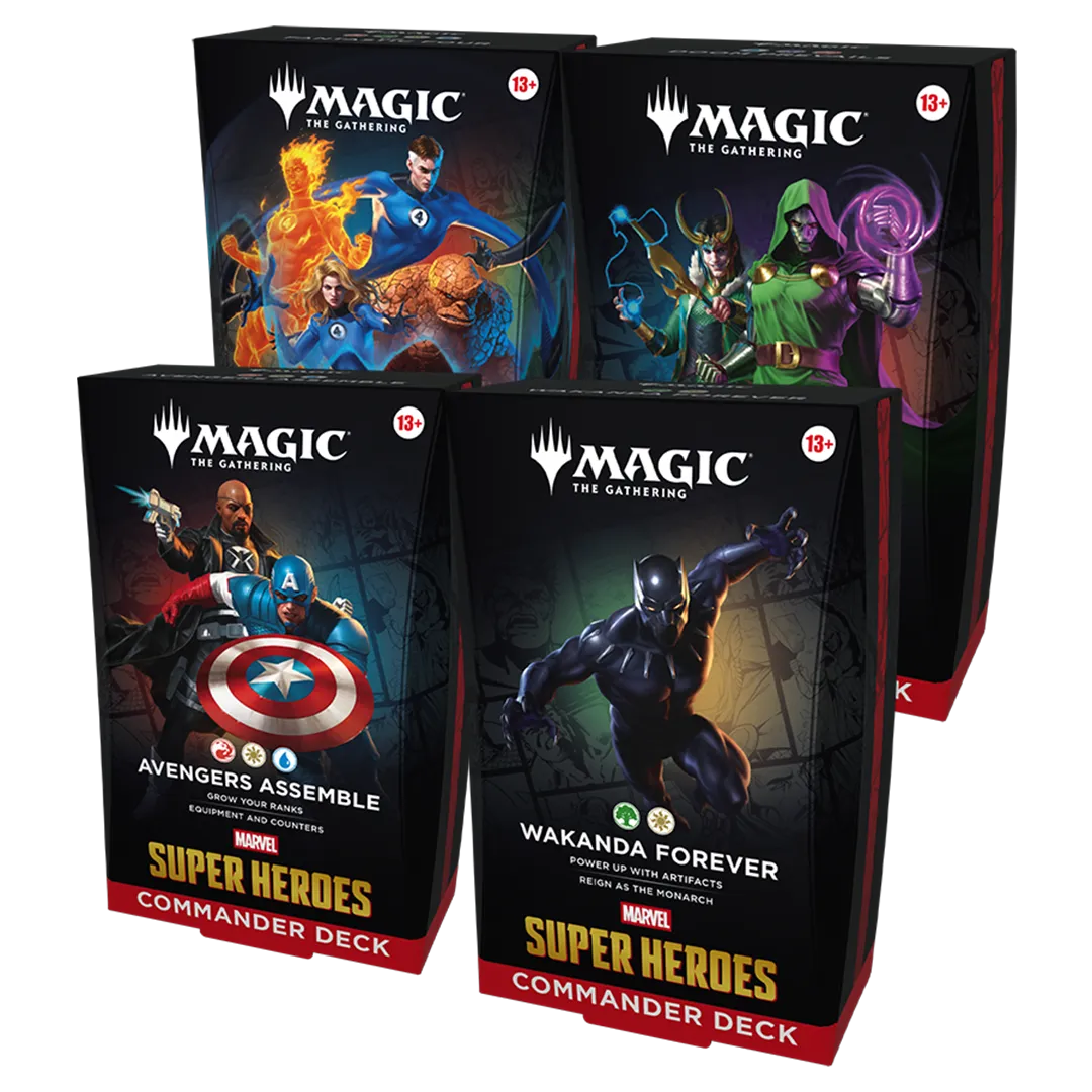 Magic The Gathering: Msh Marvel Super Heroes Commander Deck