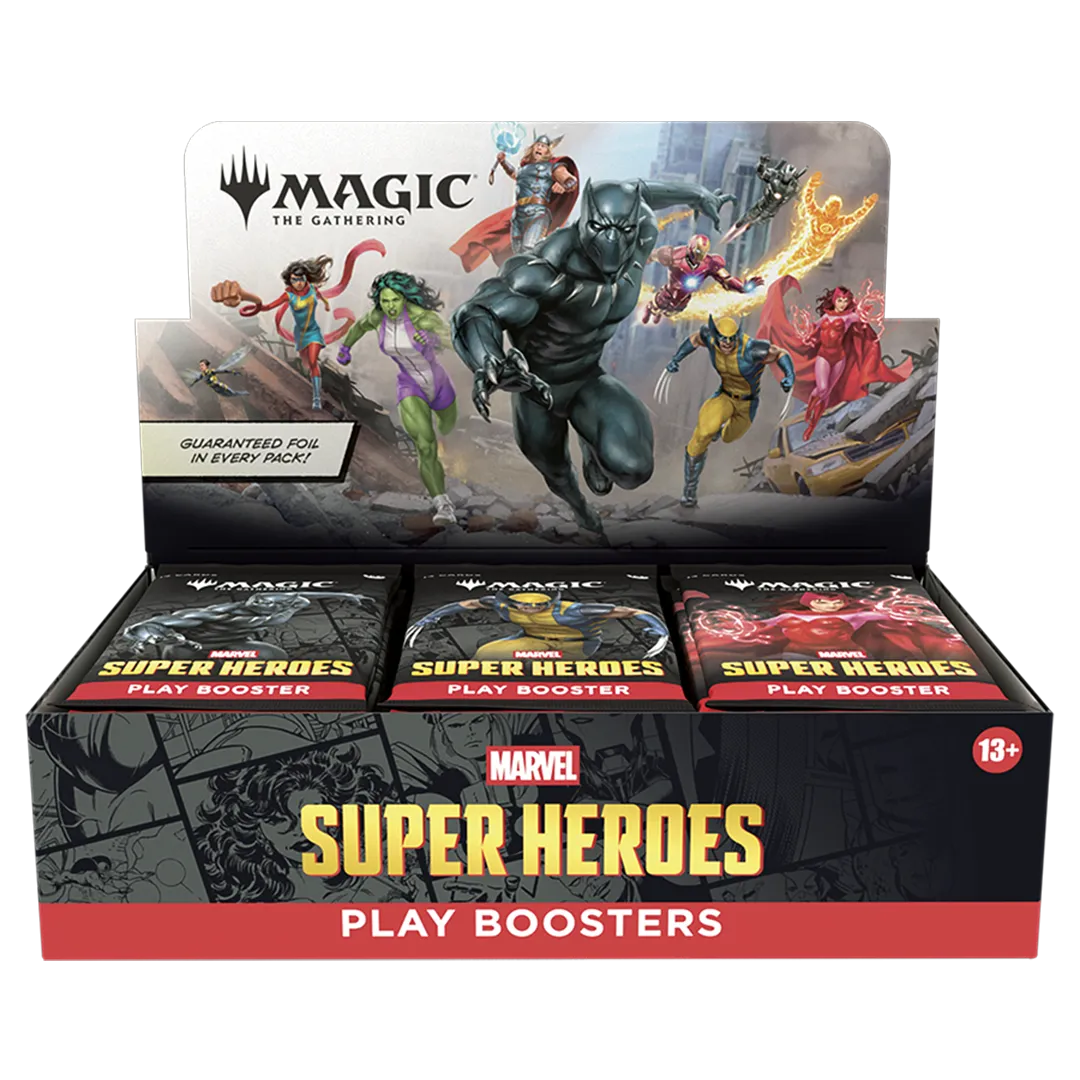 Marvel Super Heroes Play Booster Box