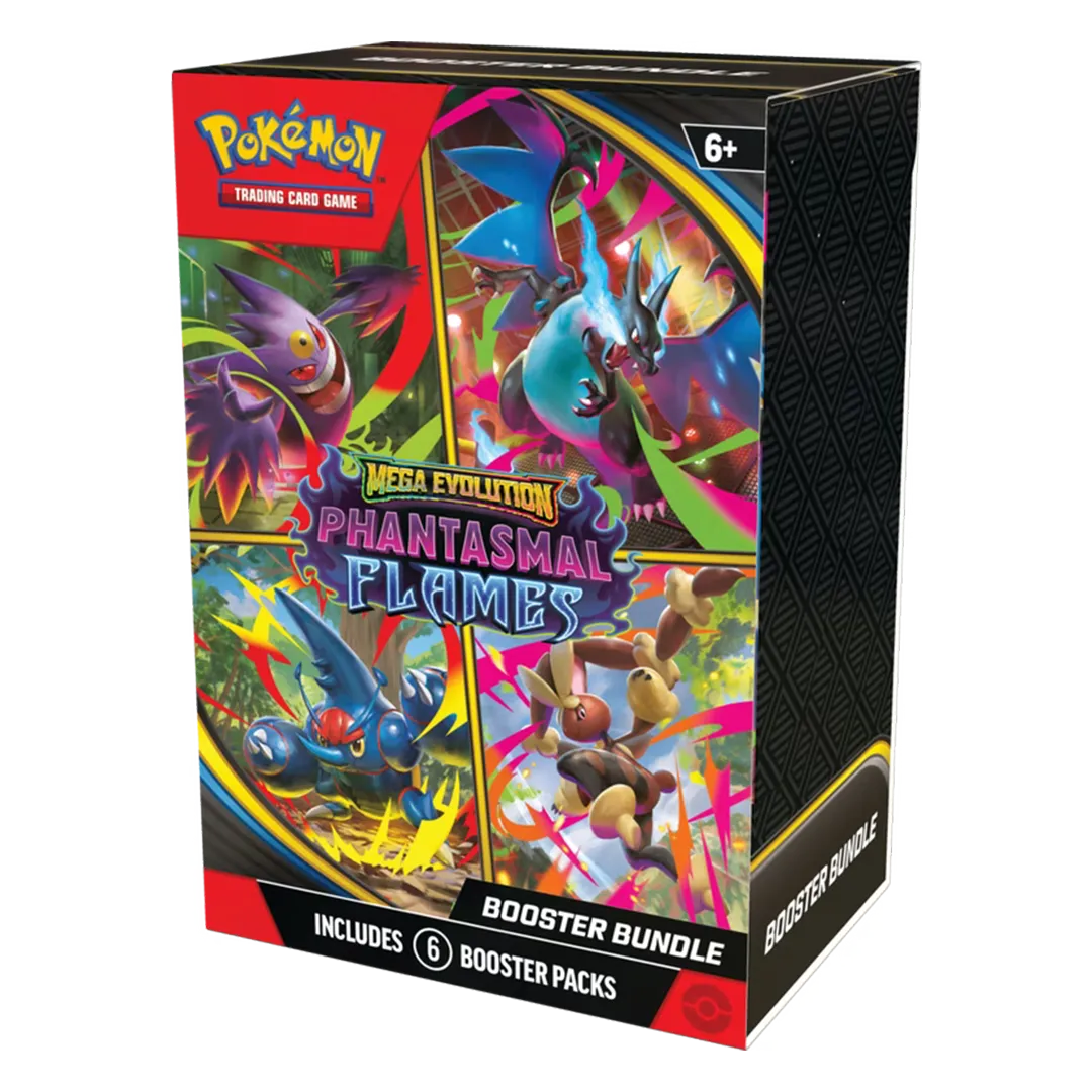 Mega Evolution: Phantasmal Flames Booster Bundle Mega Evolution: Phantasmal Flames Booster Bundle