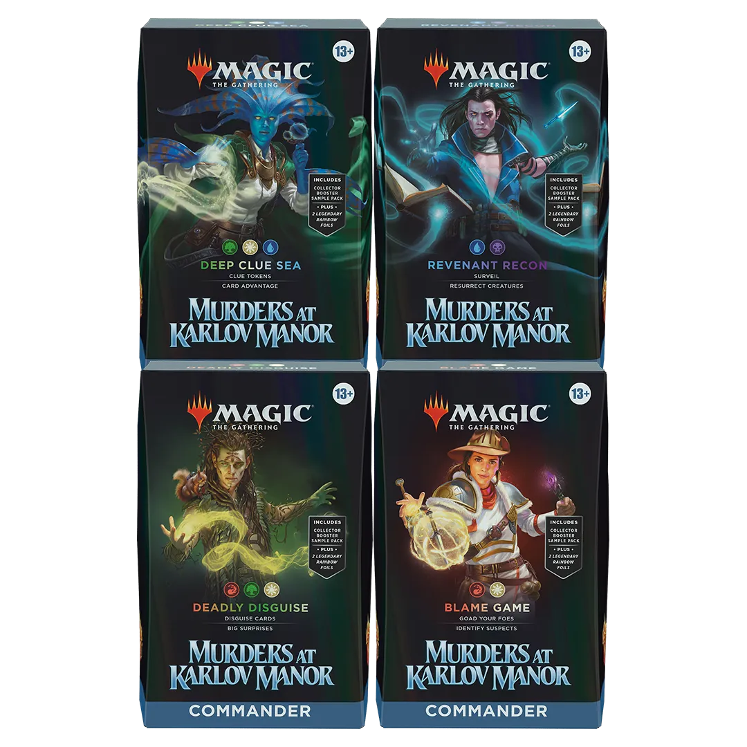 mtg murders at karlov manor best commander deck Rankings for All 69 Commanders Murders at Karlov Manor Commander
