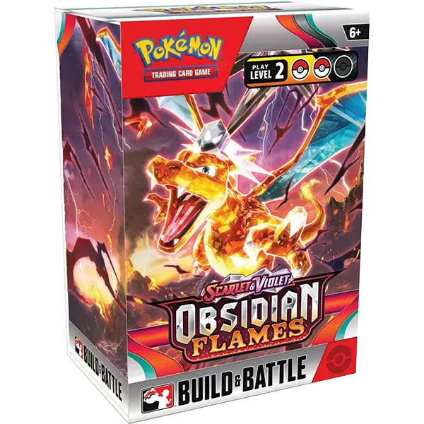 Scarlet and Violet: Obsidian Flames - Build & Battle Box Scarlet and Violet: Obsidian Flames - Build & Battle Box