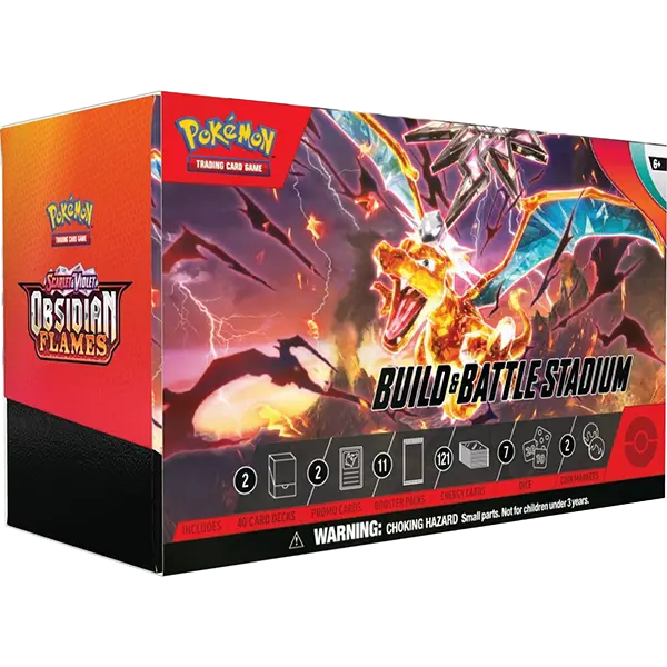 Scarlet and Violet: Obsidian Flames - Build & Battle Stadium Scarlet and Violet: Obsidian Flames - Build & Battle Stadium