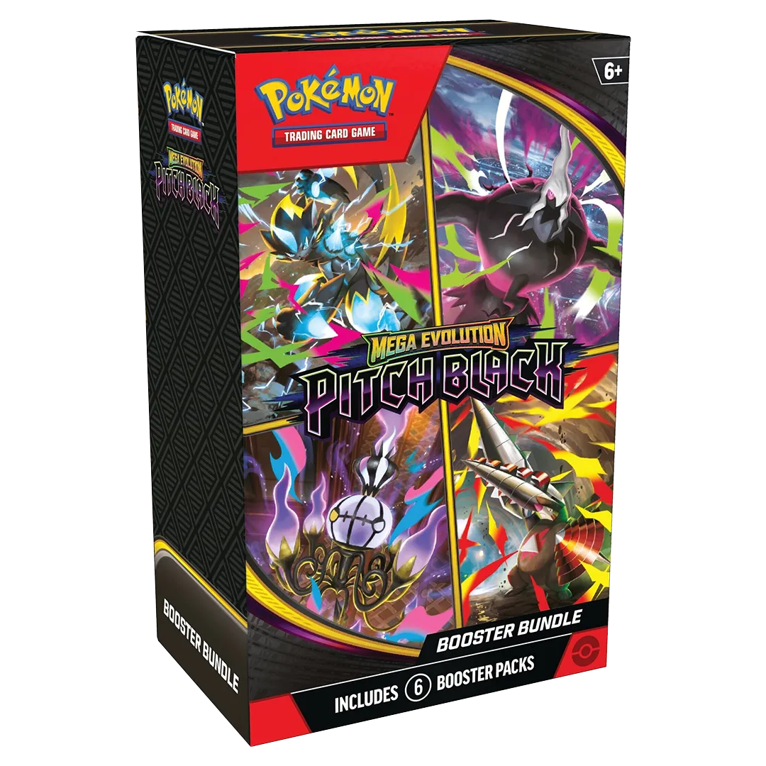 pokemon black booster pack Pokemon TCG Mega Evolution Pitch Black Booster Bundle