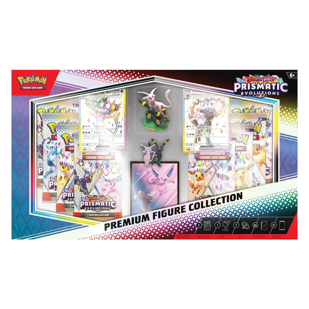 does fred meyer sell pokemon cards Prismatic Evolutions Premium Figure Collection