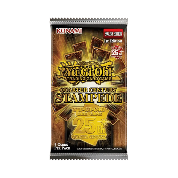 Quarter Century Stampede Booster Box Display