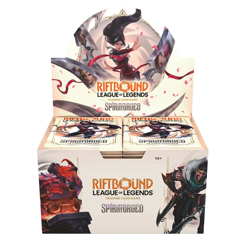 Riftbound - League of Legends TCG- Spiritforged - Booster Box Riftbound - League of Legends TCG- Spiritforged - Booster Box