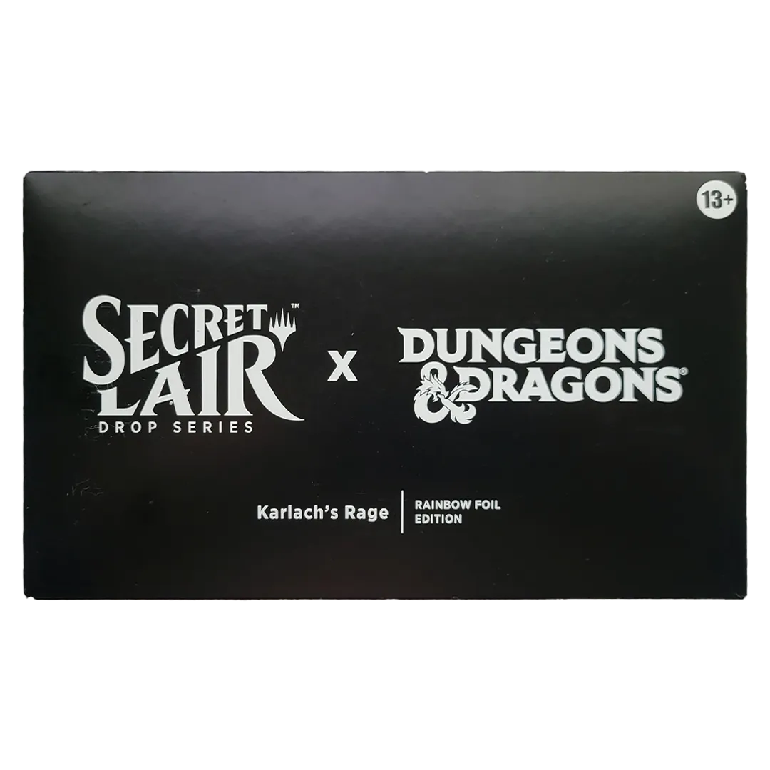 Secret Lair Drop: Dungeons & Dragons - Karlach's Rage [Rainbow Foil Ed Secret Lair Drop: Dungeons & Dragons - Karlach's Rage [Rainbow Foil Ed