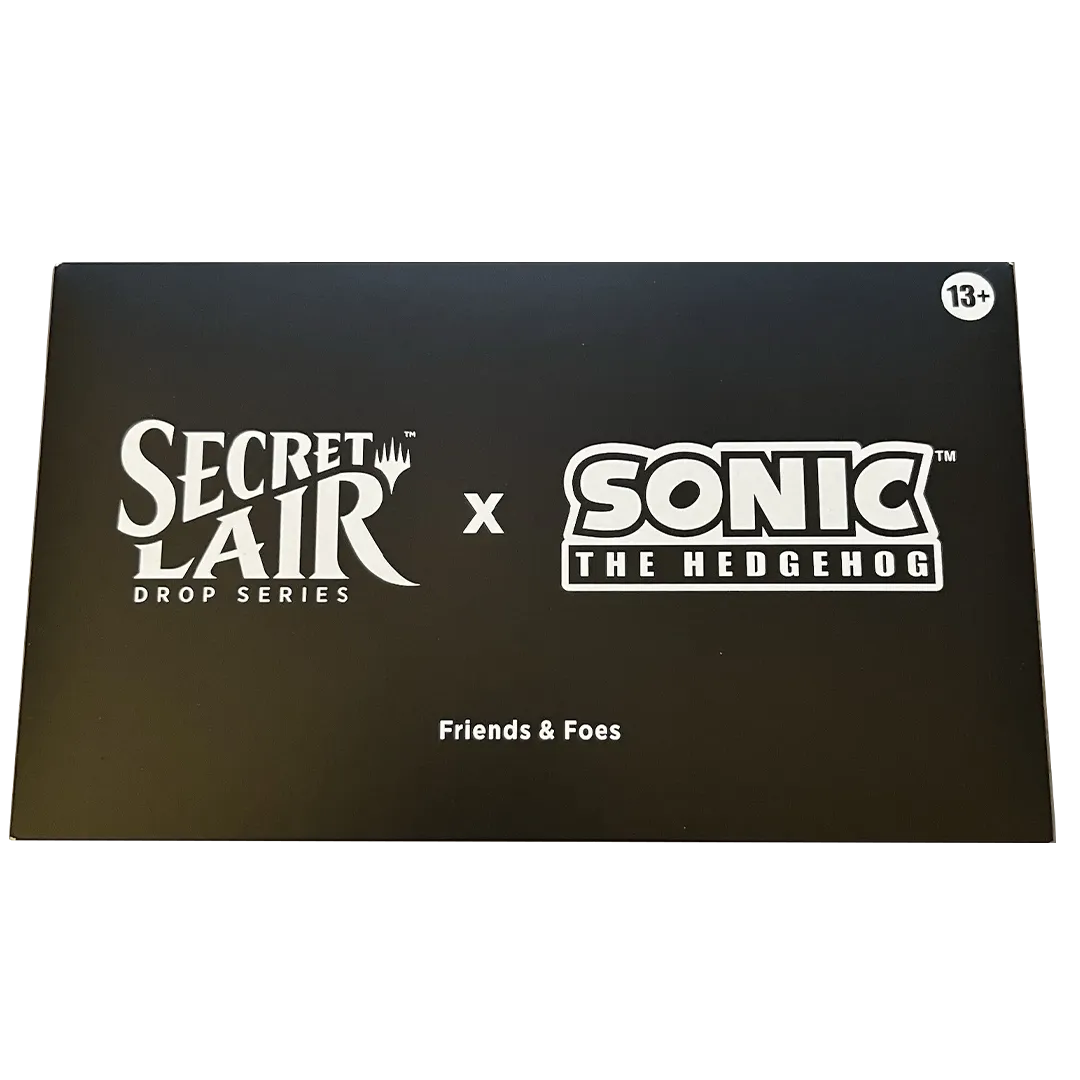 Secret Lair Sonic Friends Foes 非フォイル 2個 MTG Secret Lair x Sonic: Friends & Foes Non-Foil Edition | eBay