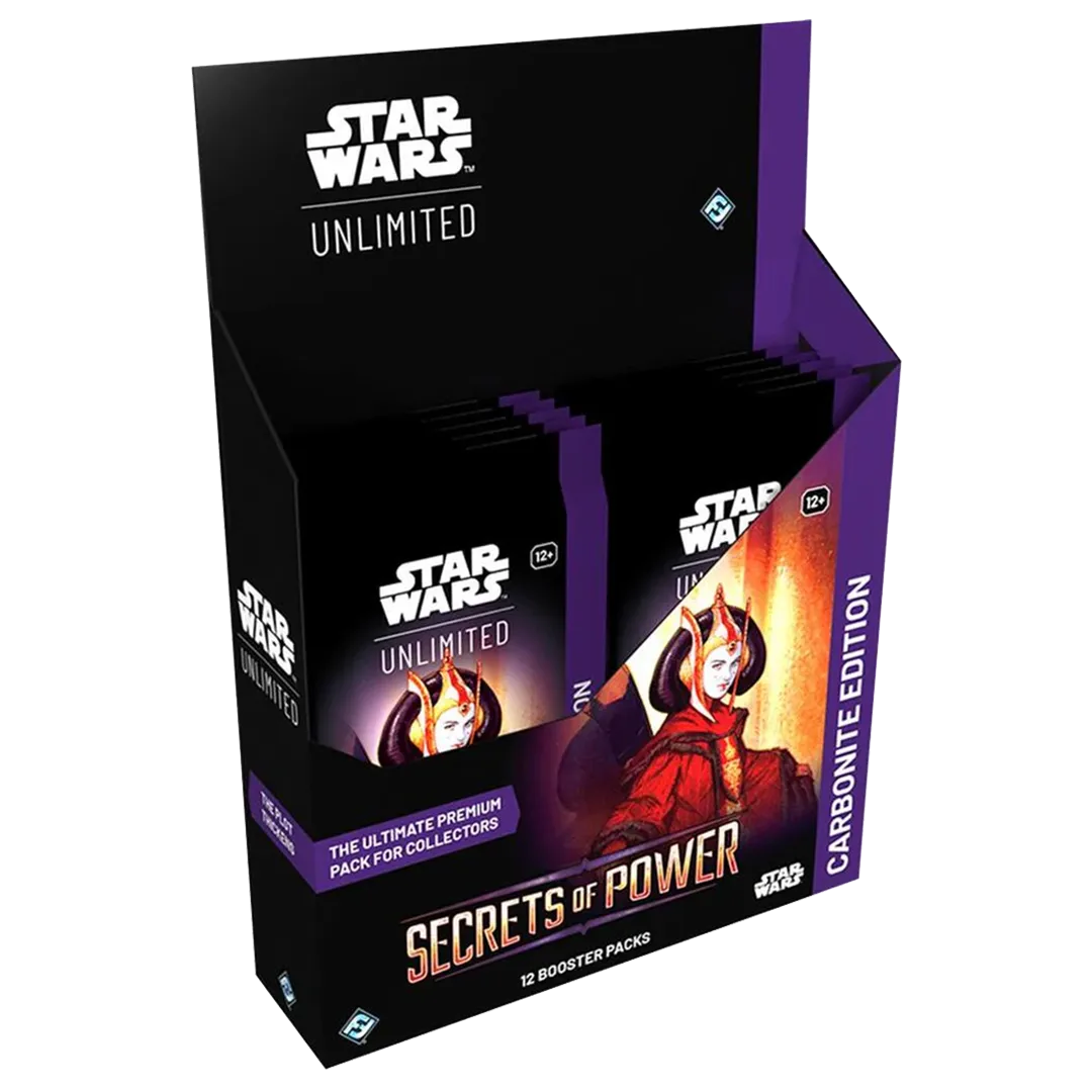 Star Wars Unlimited - Secrets of Power - Carbonite Booster Box Star Wars Unlimited - Secrets of Power - Carbonite Booster Box