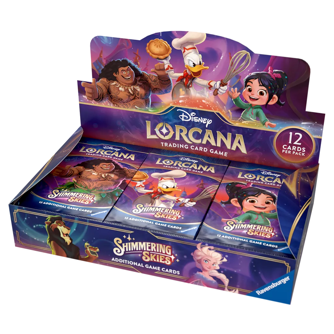 Disney Lorcana: Shimmering Skies Booster Display