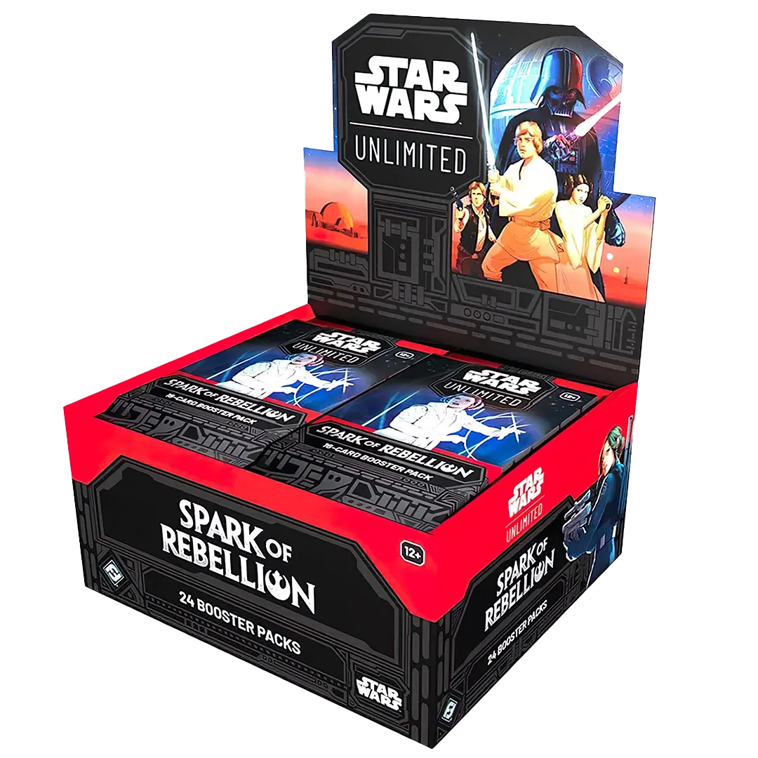 rebellion crash booster box Star Wars Unlimited Booster Box Spark of Rebellion