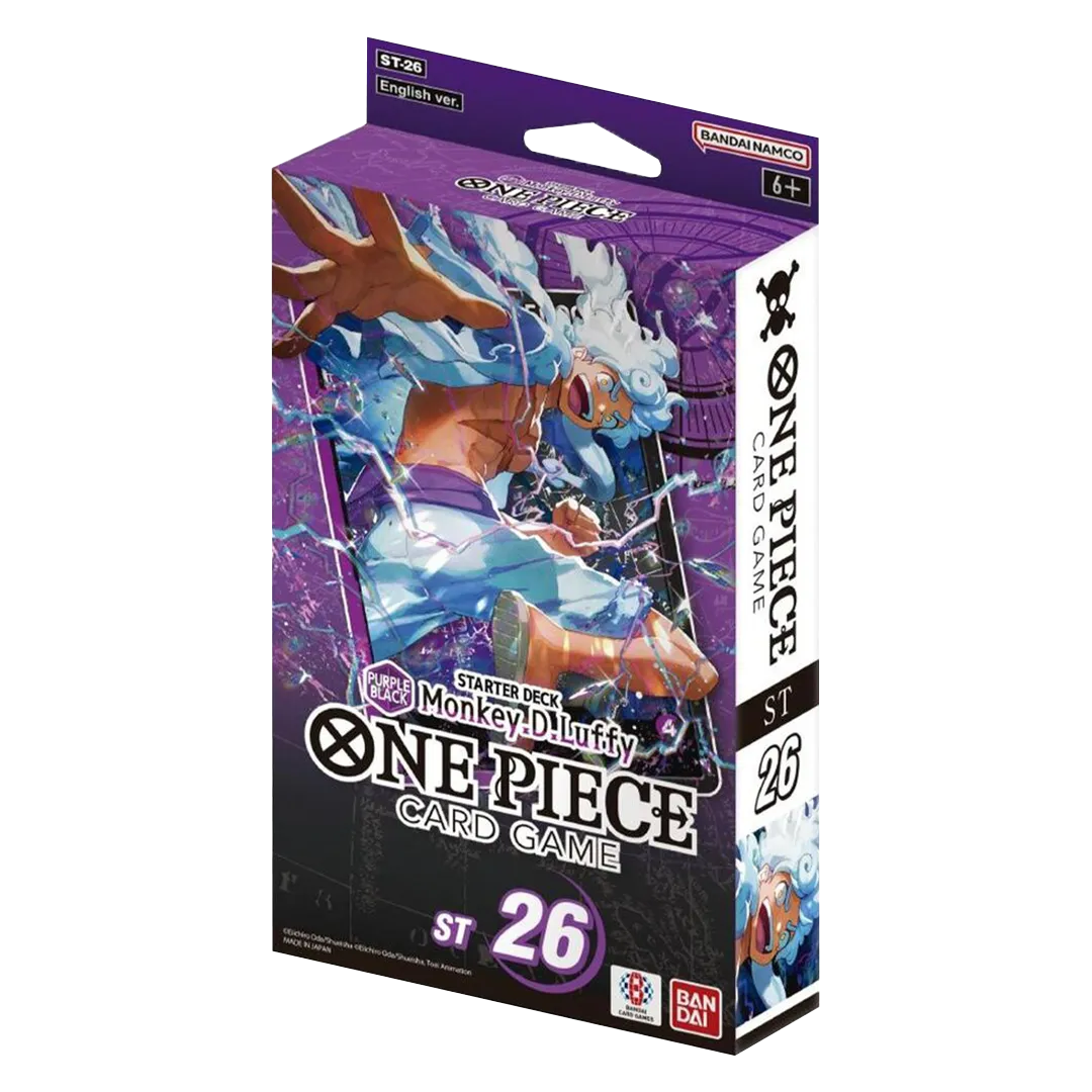 Starter Deck 26: PURPLE/BLACK Monkey.D.Luffy [ST-26]