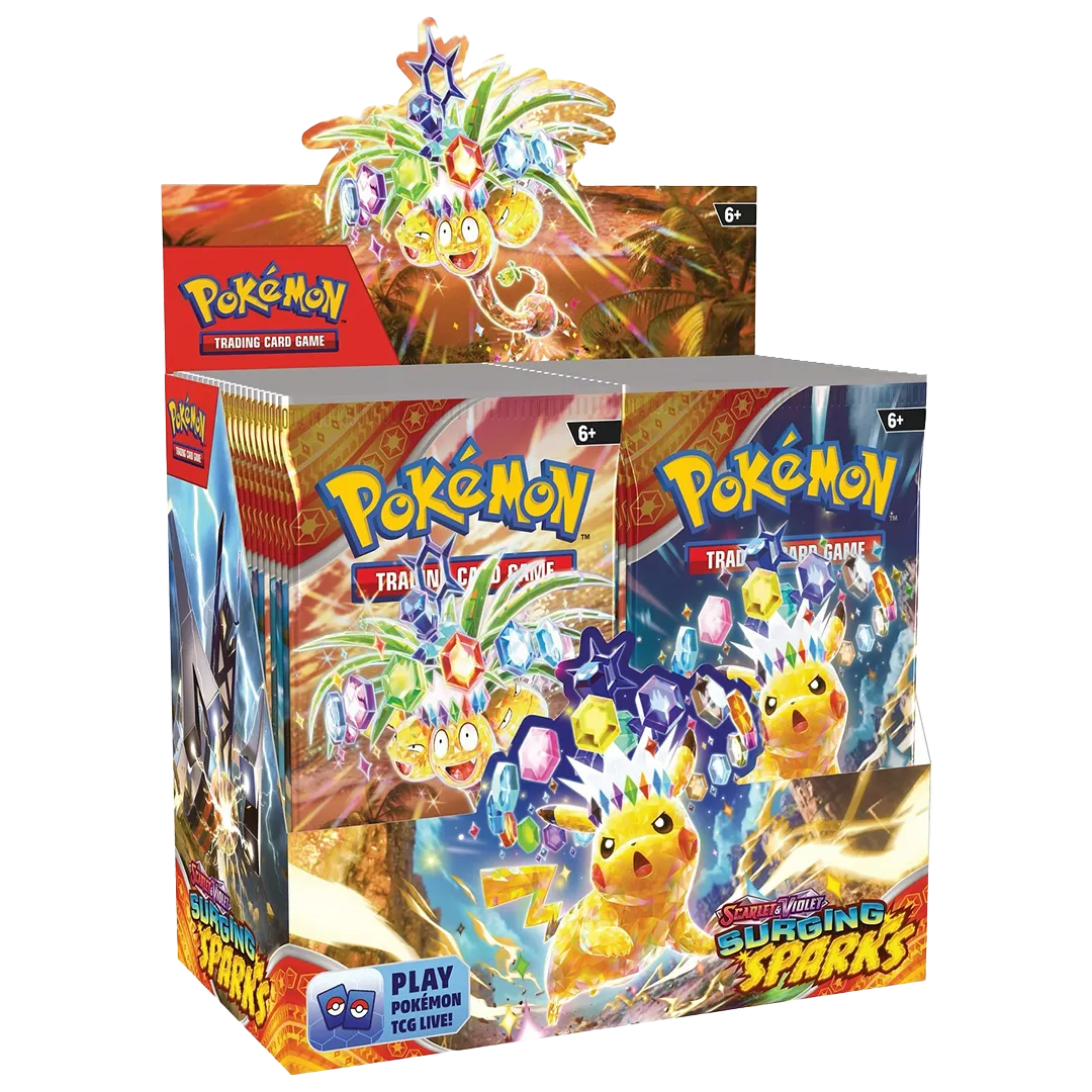 Scarlet & Violet: Surging Sparks - Booster Box Display Scarlet & Violet: Surging Sparks - Booster Box Display