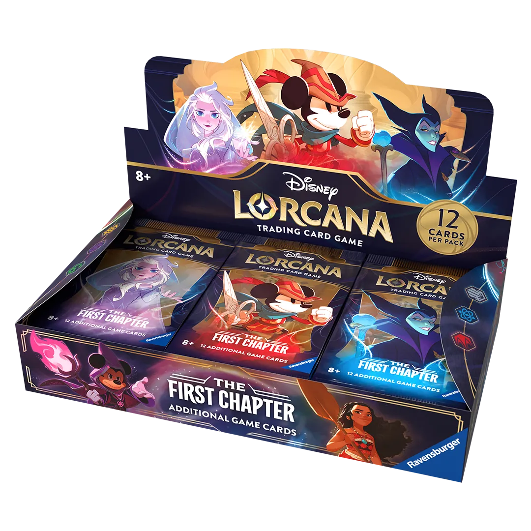 how many enchanted cards in lorcana booster box How many enchanted cards are in a booster box of Ursula's Return?