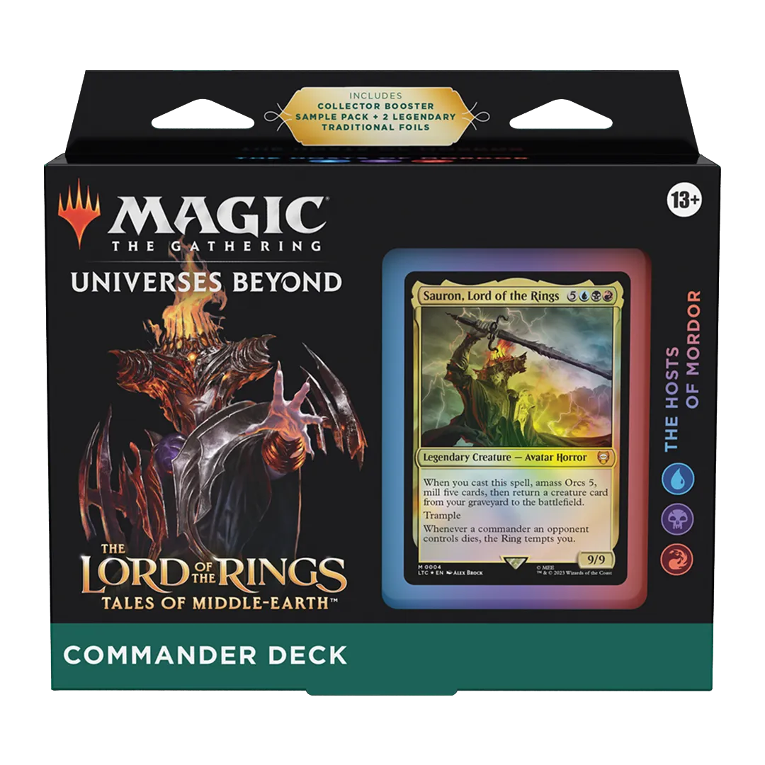 MTG: Lord of the Rings Tales of Middle-Earth Commander Decks (Set of 4)