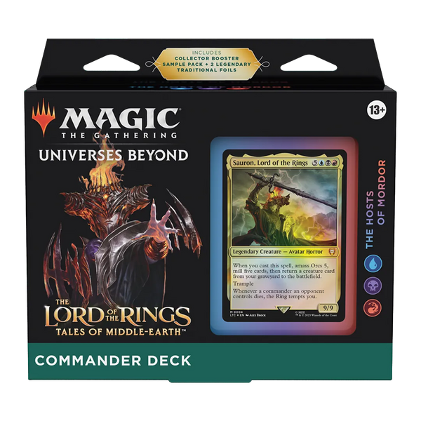 MTG: Lord of the Rings Tales of Middle-Earth Commander Decks (Set of 4)