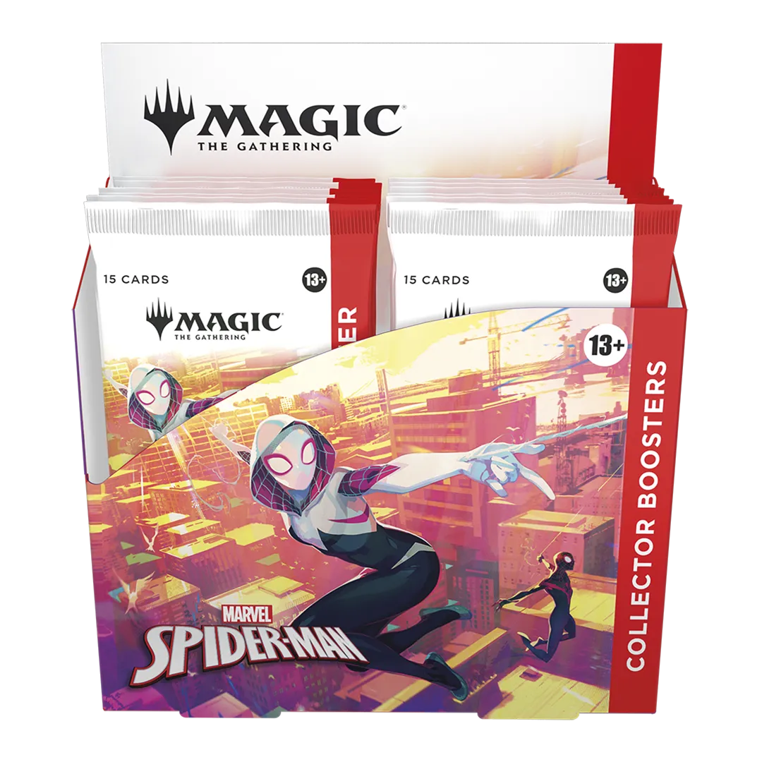 spider man collector booster box pre order Magic: The Gathering Universe Beyond: Spider-Man Collector Booster Box