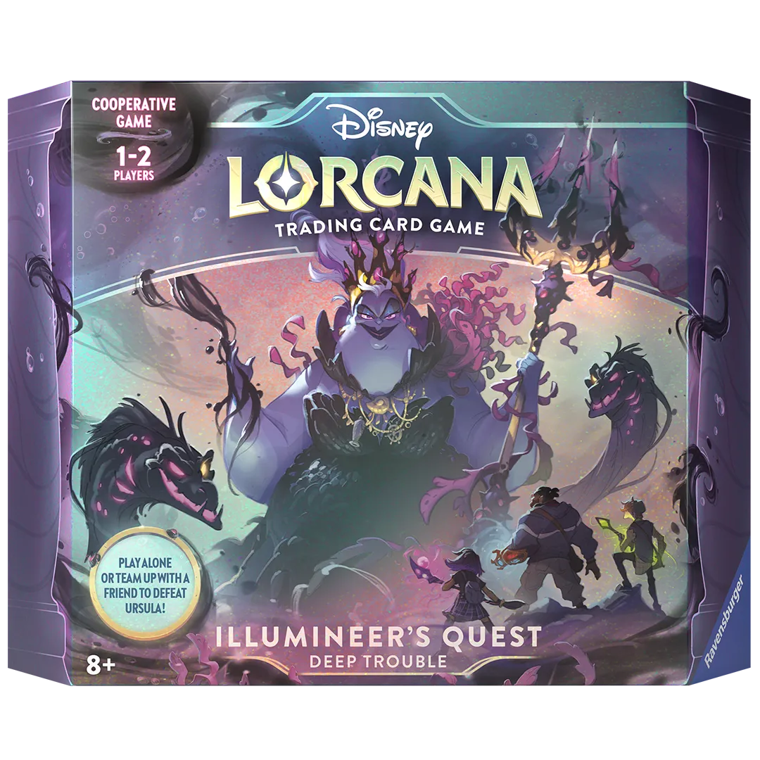 ロルカナ　Disney Lorcana: Illumineer's Quest Disney Lorcana: Ursula's Return Illumineer's Quest - Deep Trouble