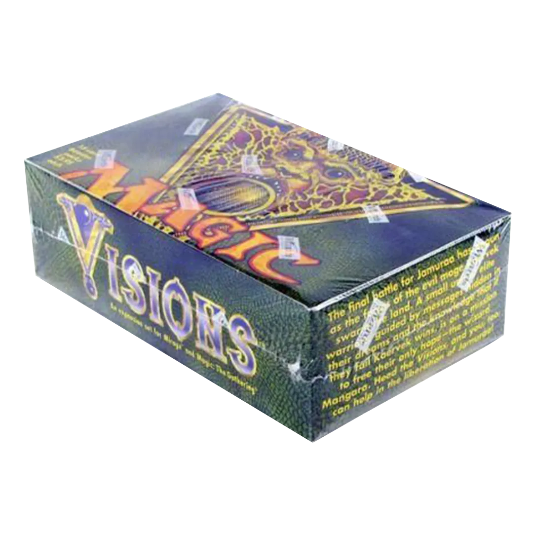 mtg sealed booster boxes Visions