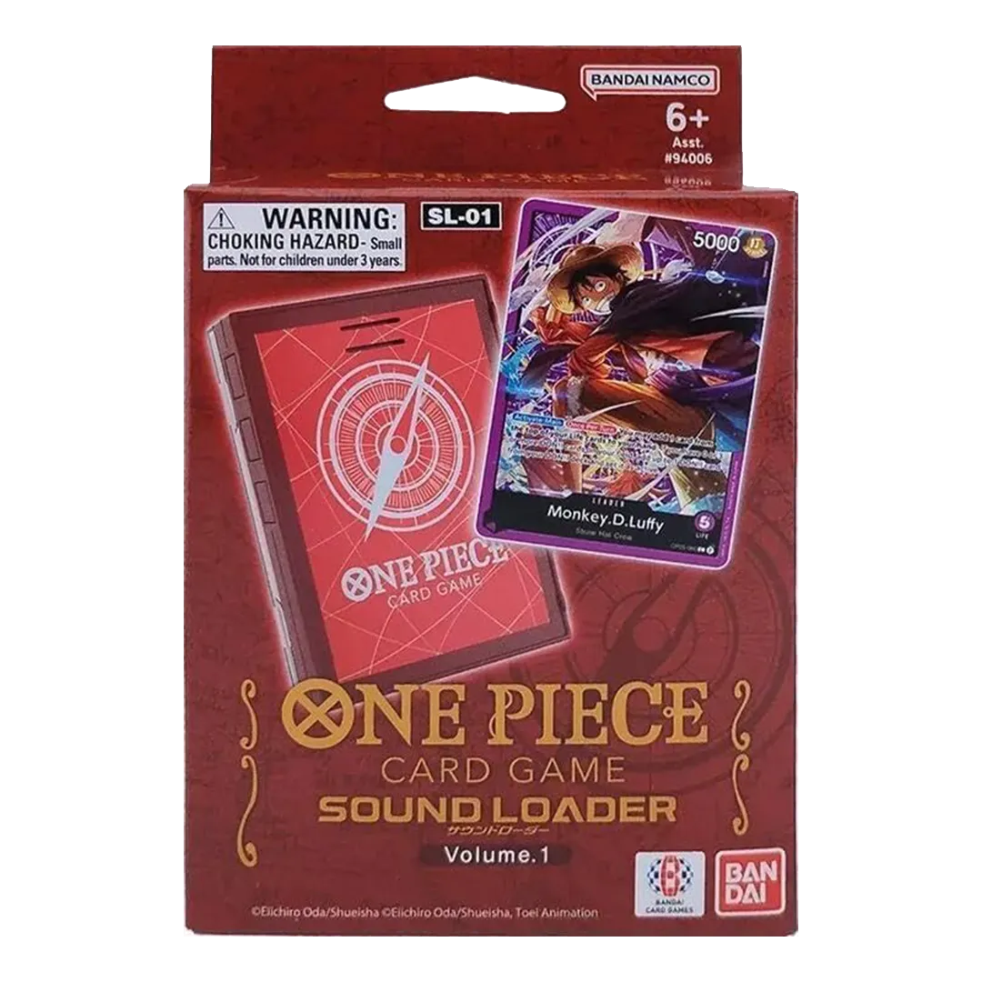 one piece card game sound loader (Luffy Ed.) (SL-03) (JPN ver.) One Piece TCG Sound Loader