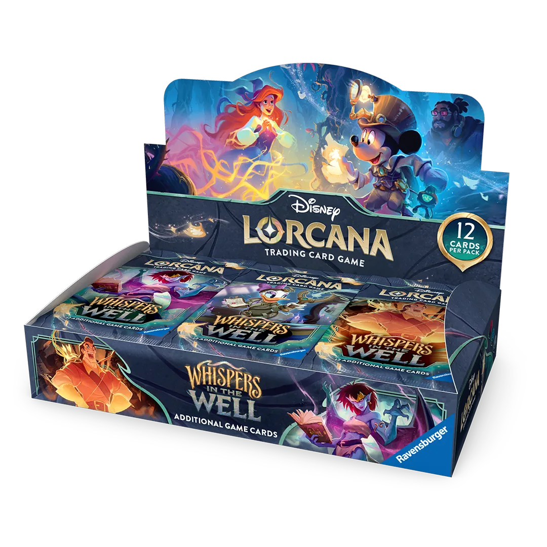 Disney Lorcana: Whispers in the Well Booster Box Disney Lorcana: Whispers in the Well Booster Box