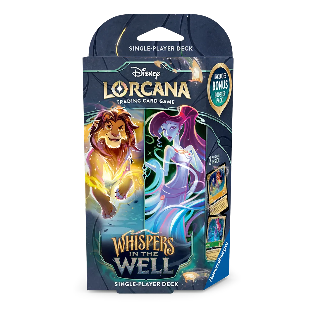Lorcana - Whispers in the Well - Amber & Emerald Starter Deck