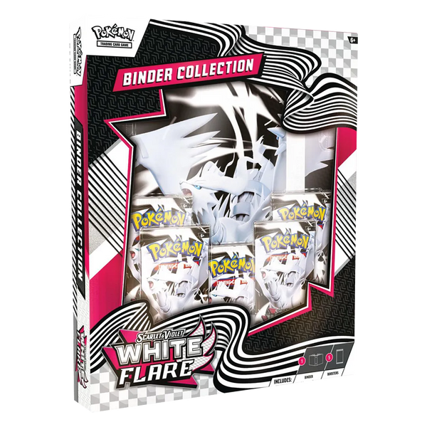 White Flare Binder Collection